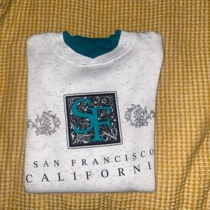 vintage san san francisco sweater